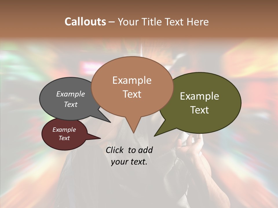 Listen Technology Light PowerPoint Template