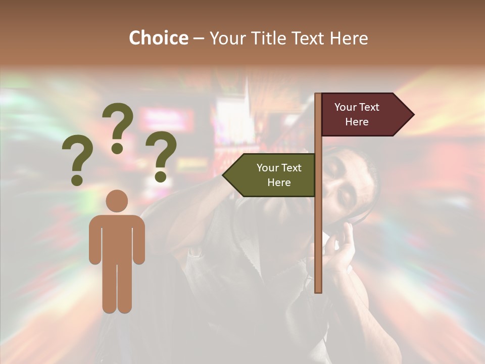 Listen Technology Light PowerPoint Template