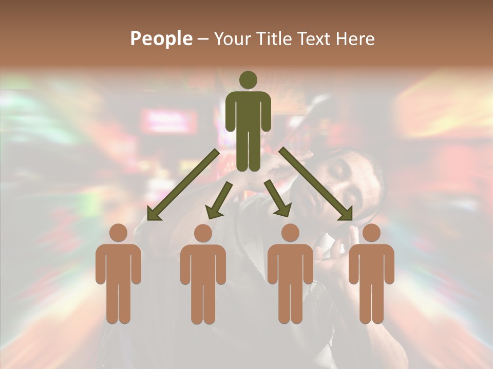 Listen Technology Light PowerPoint Template