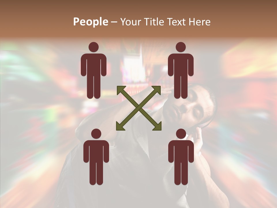 Listen Technology Light PowerPoint Template