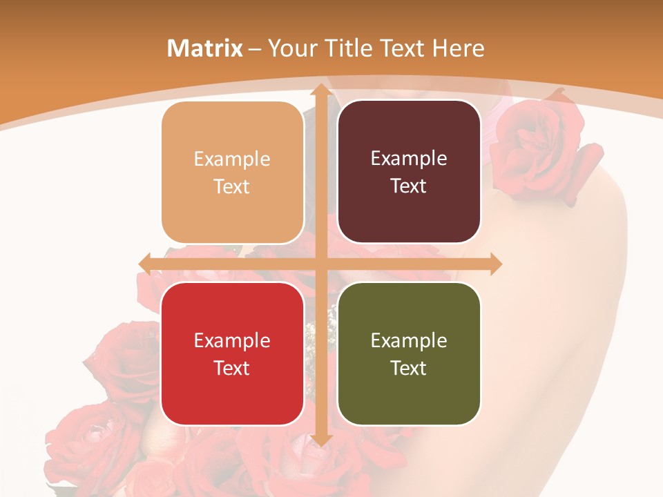 Person Smiling Pretty PowerPoint Template