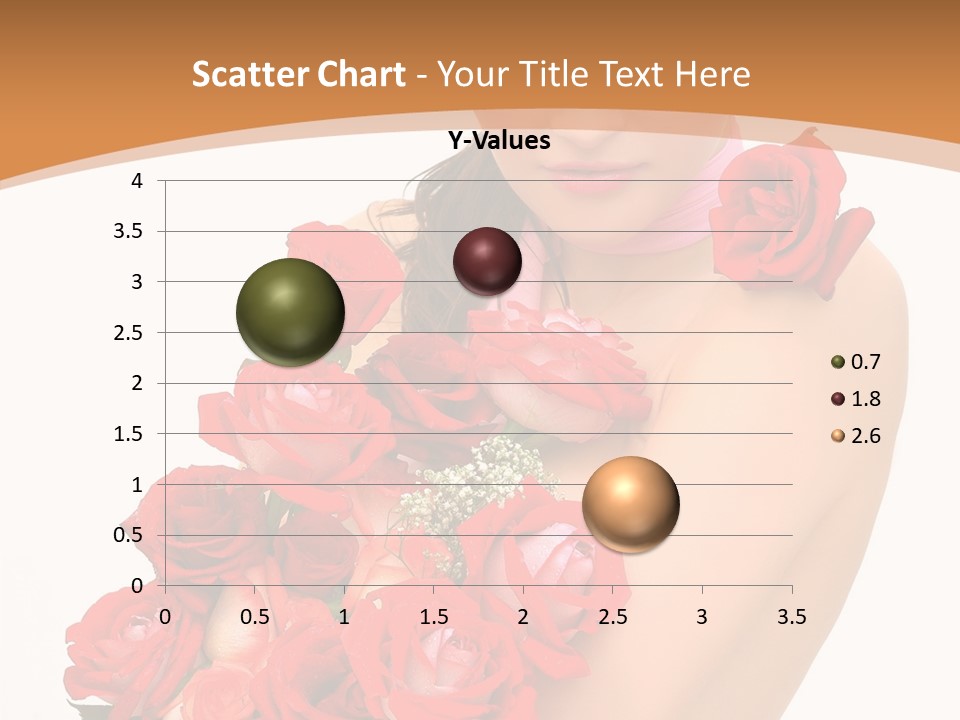 Person Smiling Pretty PowerPoint Template