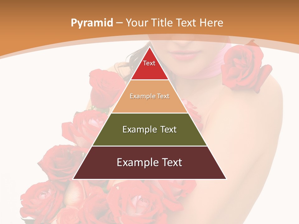 Person Smiling Pretty PowerPoint Template