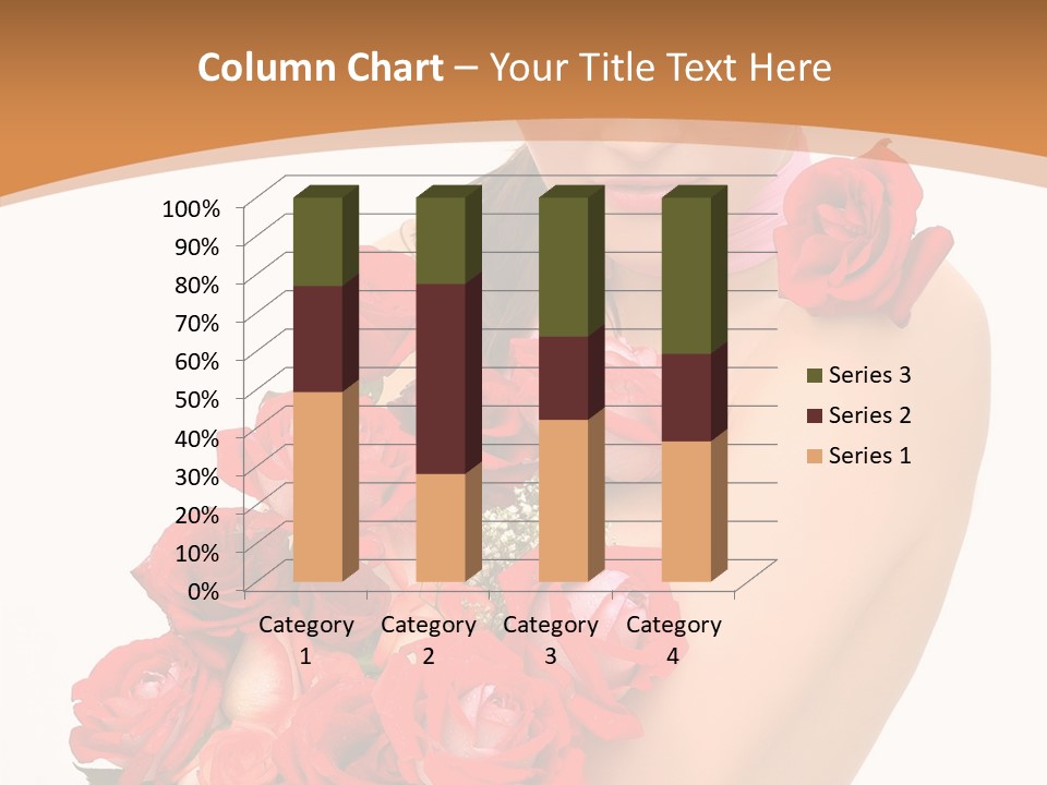 Person Smiling Pretty PowerPoint Template