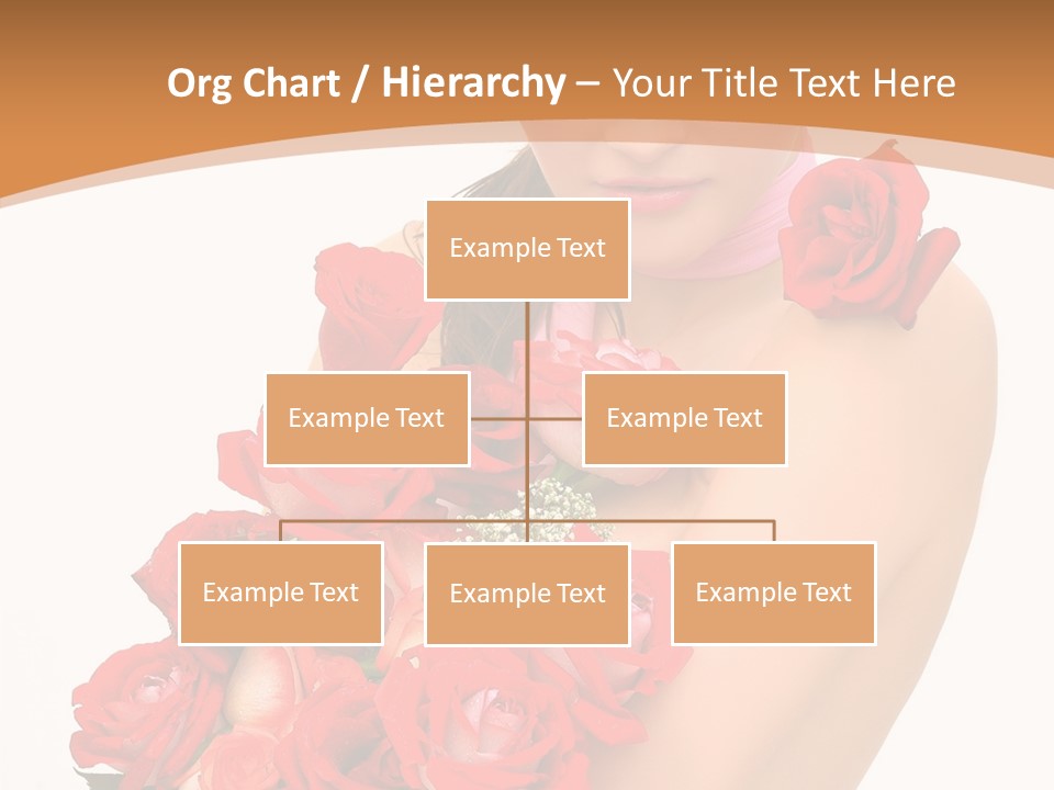 Person Smiling Pretty PowerPoint Template