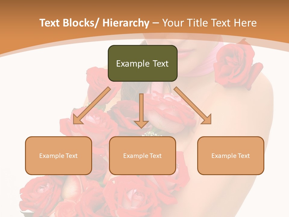 Person Smiling Pretty PowerPoint Template