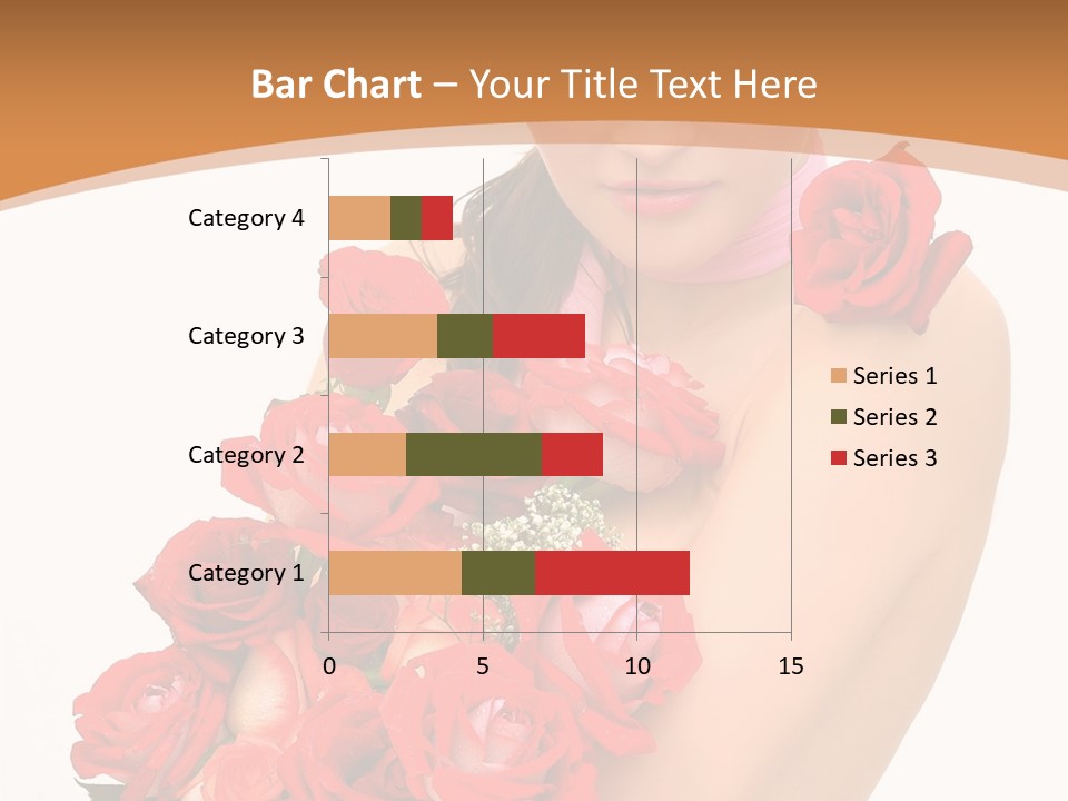 Person Smiling Pretty PowerPoint Template