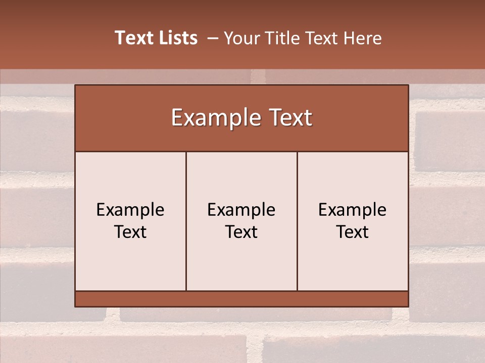 Di Cu Ion Humorou Table PowerPoint Template