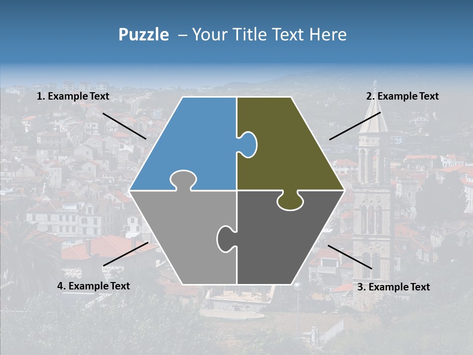 Architecture Aerial Tree PowerPoint Template