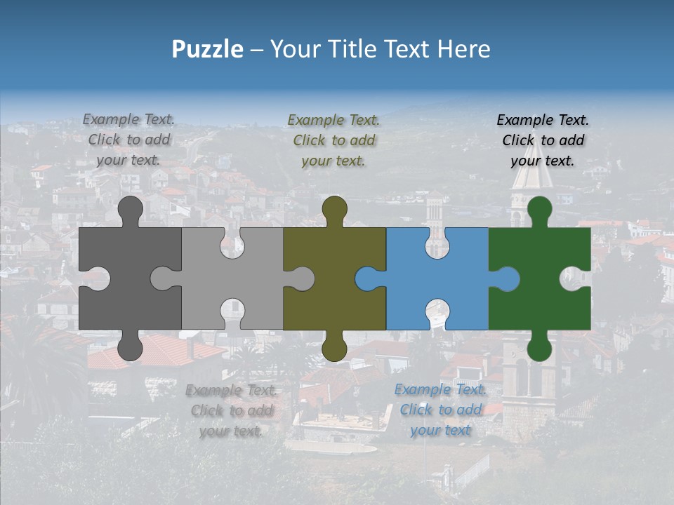 Architecture Aerial Tree PowerPoint Template