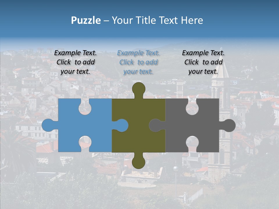 Architecture Aerial Tree PowerPoint Template