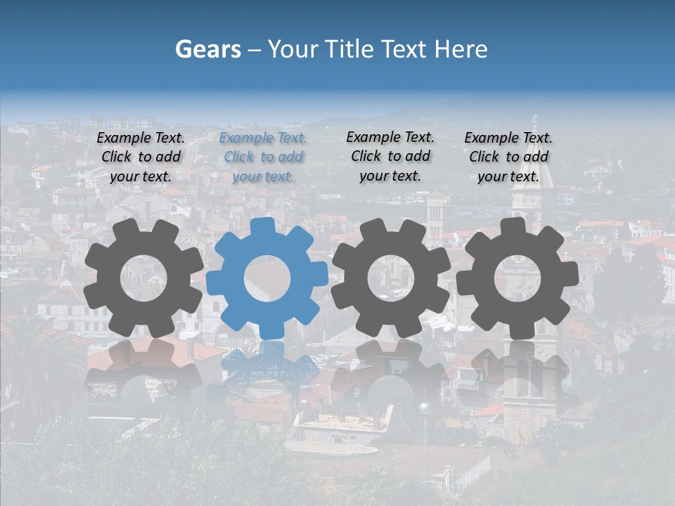 Architecture Aerial Tree PowerPoint Template