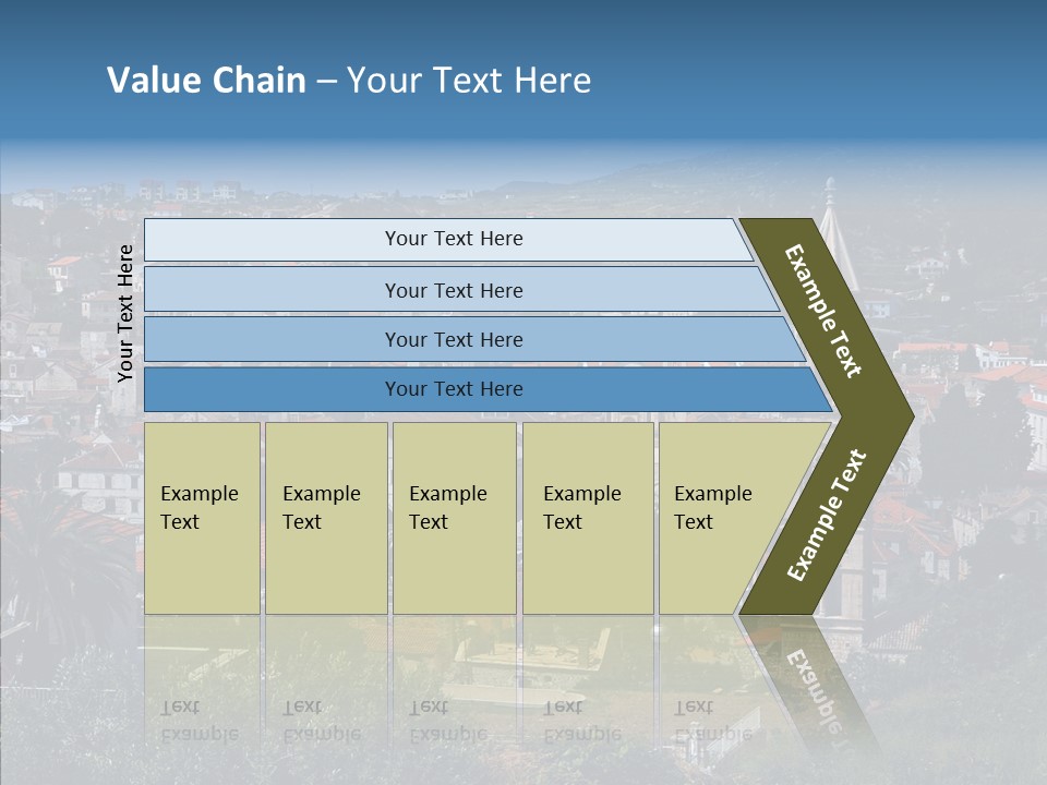 Architecture Aerial Tree PowerPoint Template