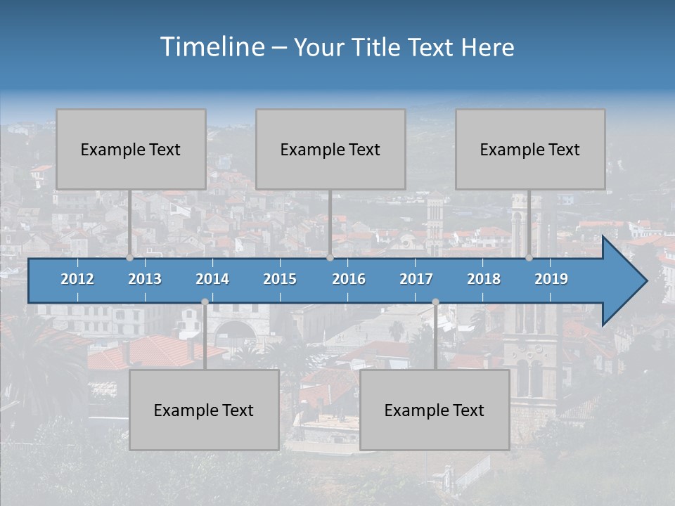 Architecture Aerial Tree PowerPoint Template