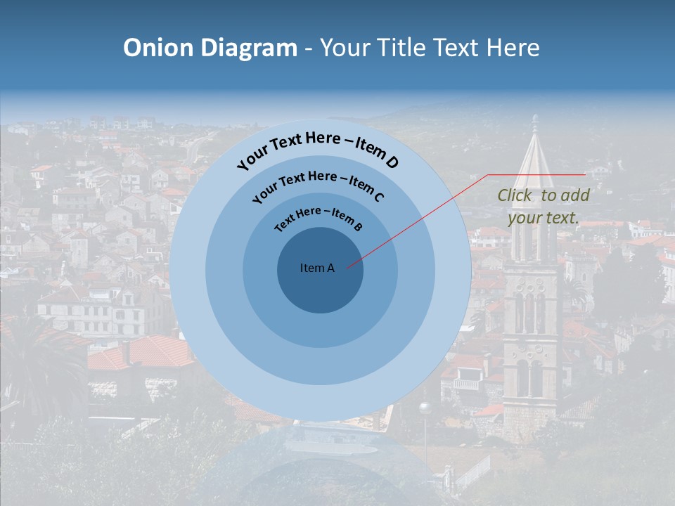 Architecture Aerial Tree PowerPoint Template