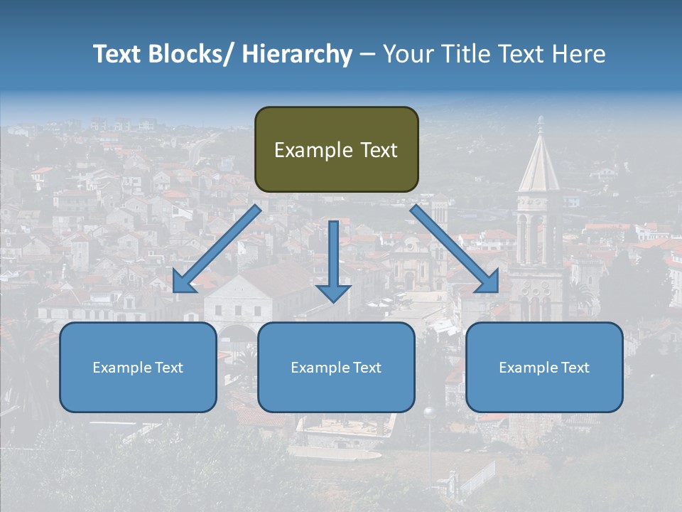 Architecture Aerial Tree PowerPoint Template