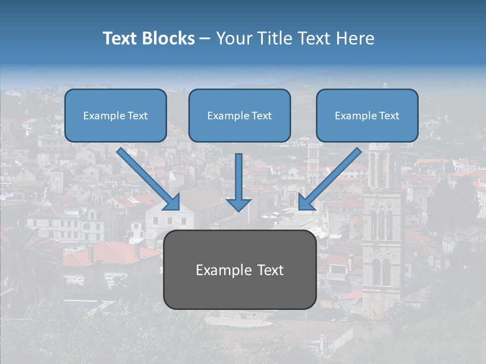 Architecture Aerial Tree PowerPoint Template
