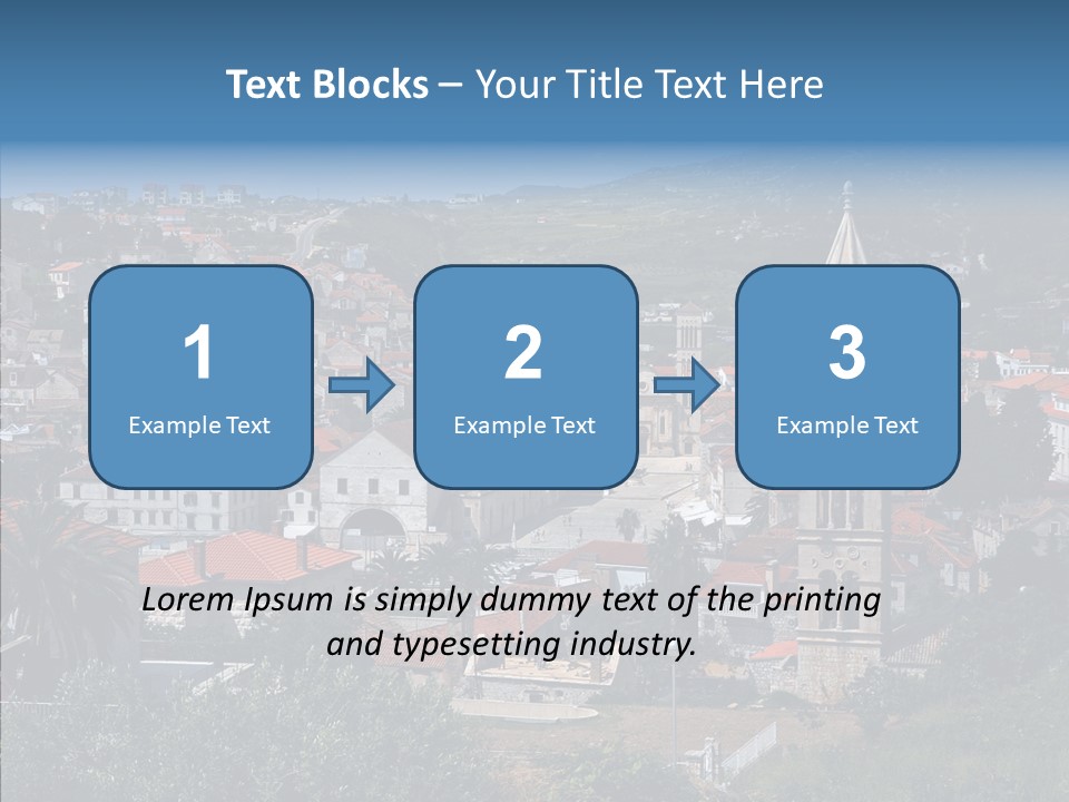 Architecture Aerial Tree PowerPoint Template