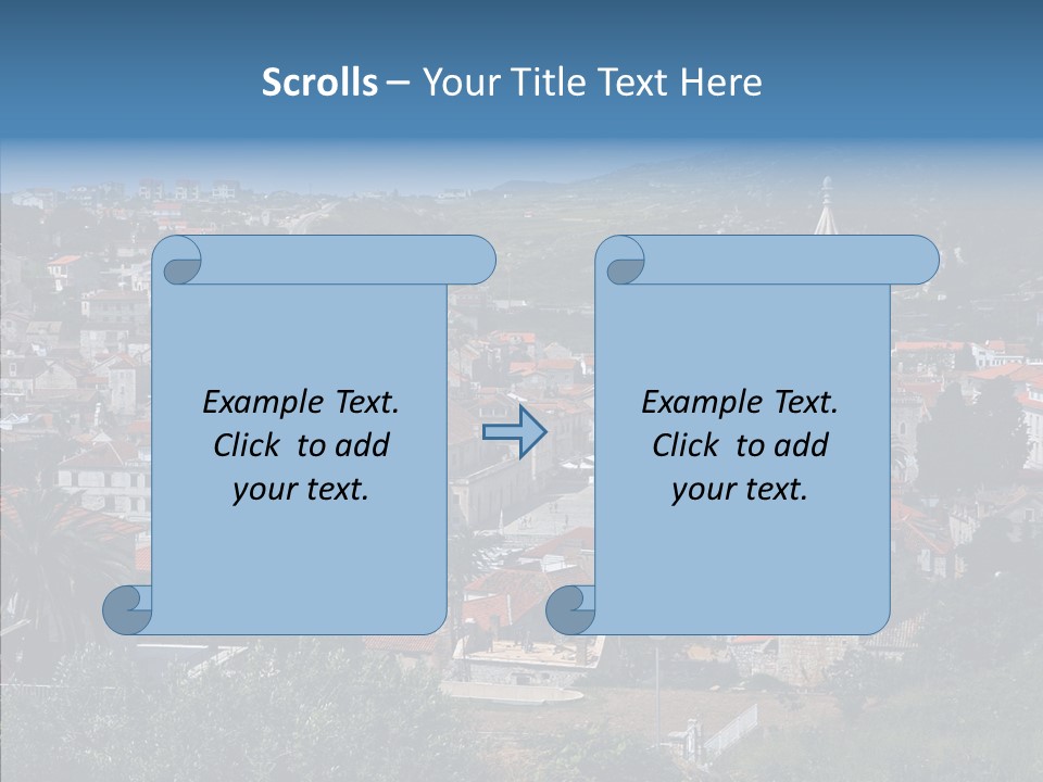 Architecture Aerial Tree PowerPoint Template
