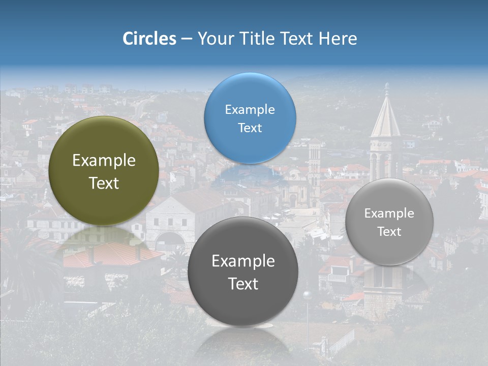 Architecture Aerial Tree PowerPoint Template
