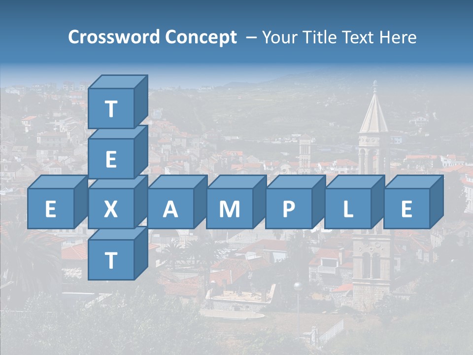 Architecture Aerial Tree PowerPoint Template