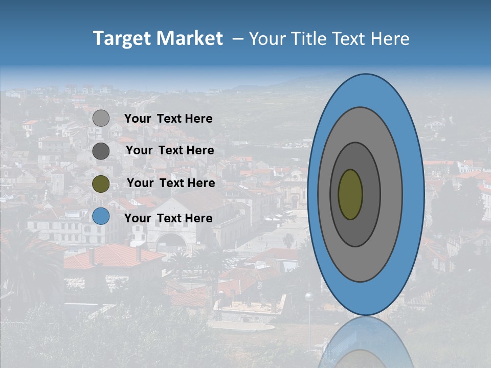 Architecture Aerial Tree PowerPoint Template