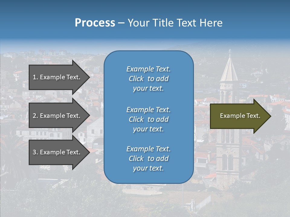 Architecture Aerial Tree PowerPoint Template
