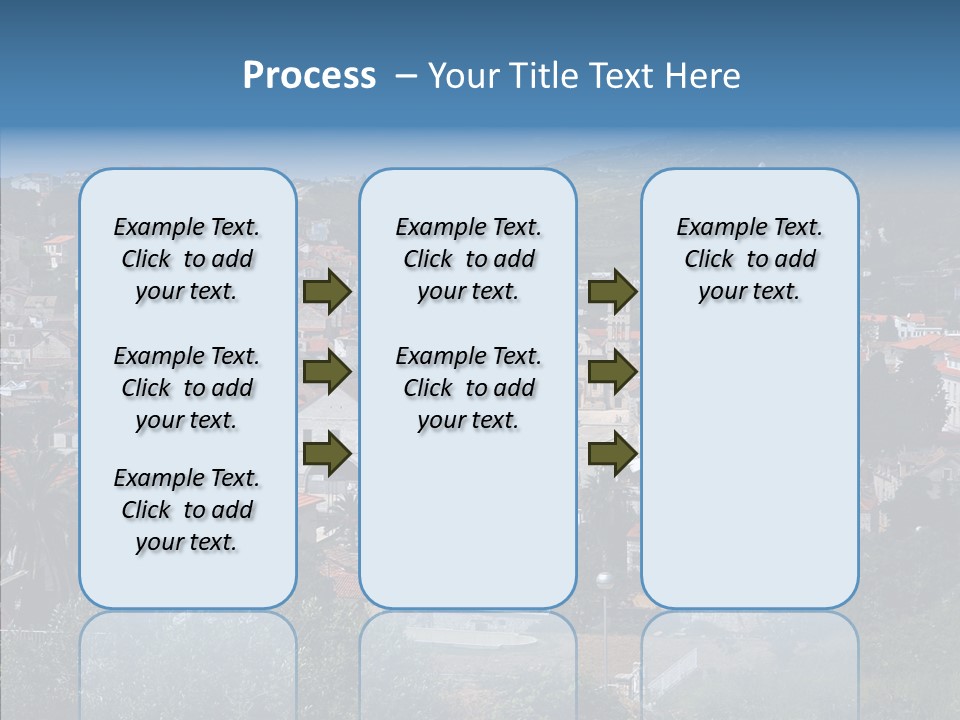 Architecture Aerial Tree PowerPoint Template