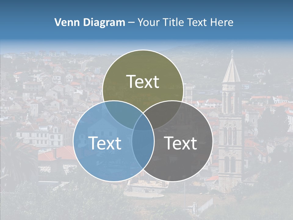 Architecture Aerial Tree PowerPoint Template