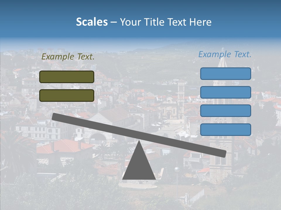Architecture Aerial Tree PowerPoint Template