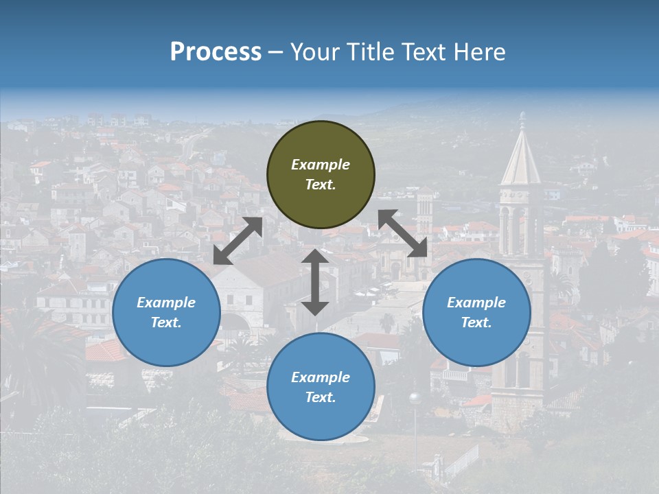 Architecture Aerial Tree PowerPoint Template