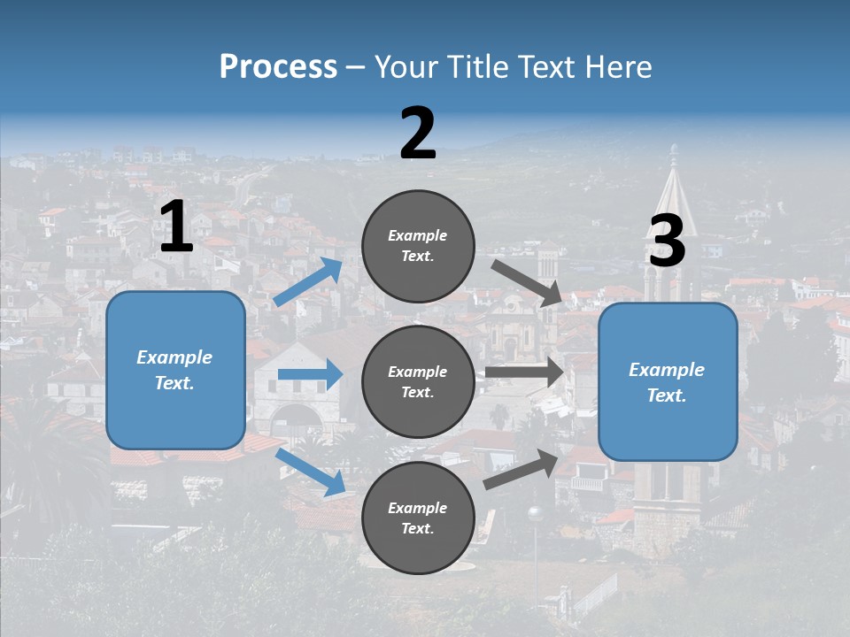 Architecture Aerial Tree PowerPoint Template