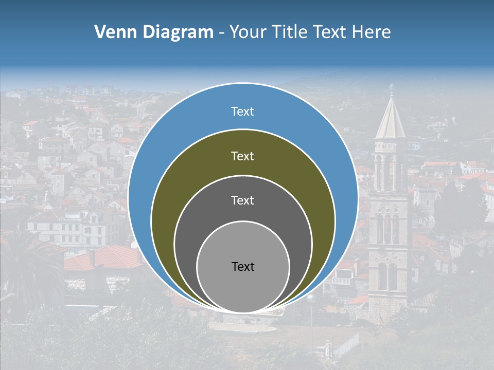 Architecture Aerial Tree PowerPoint Template