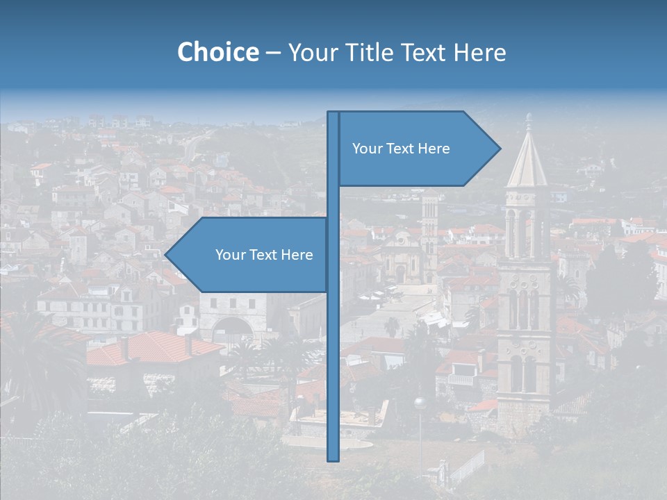 Architecture Aerial Tree PowerPoint Template