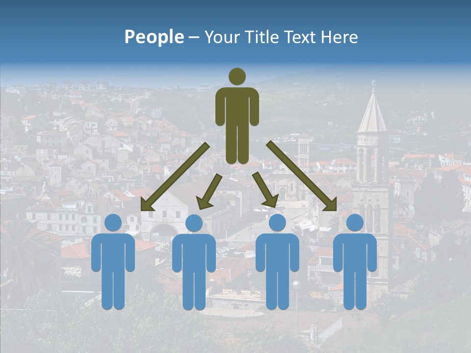 Architecture Aerial Tree PowerPoint Template