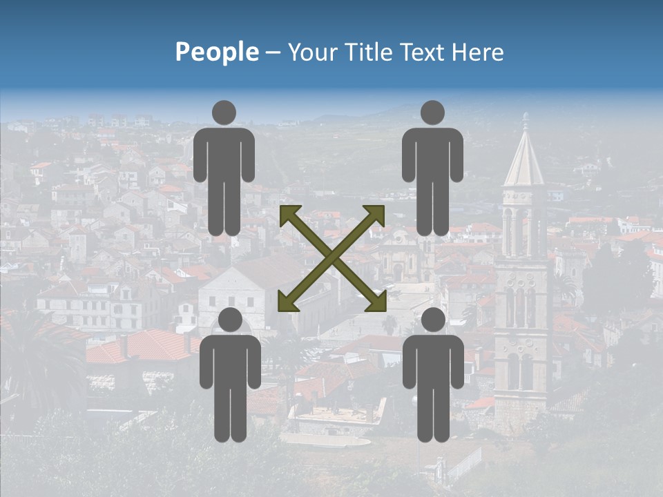 Architecture Aerial Tree PowerPoint Template