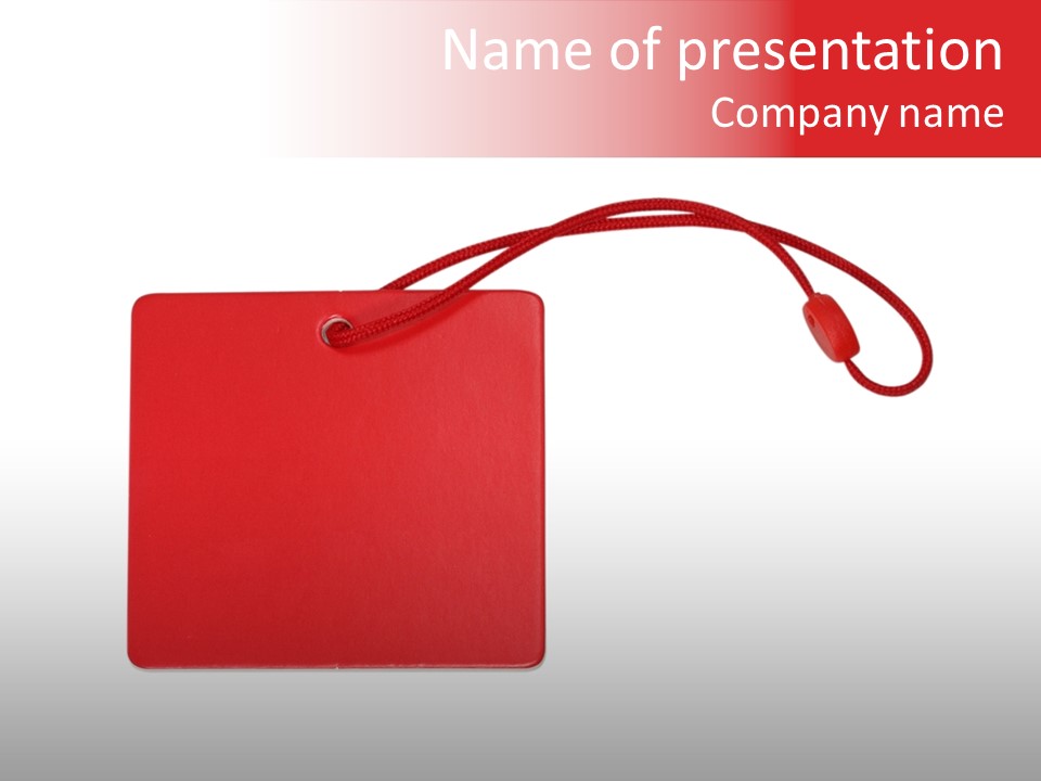 Isolated Paper Purchase PowerPoint Template