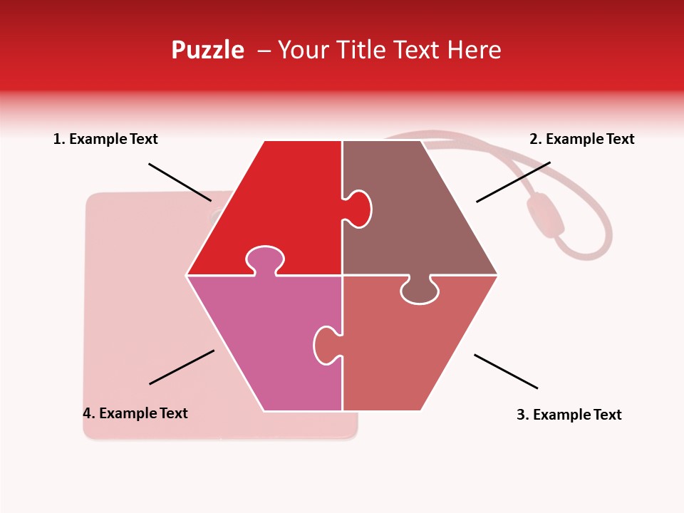 Isolated Paper Purchase PowerPoint Template