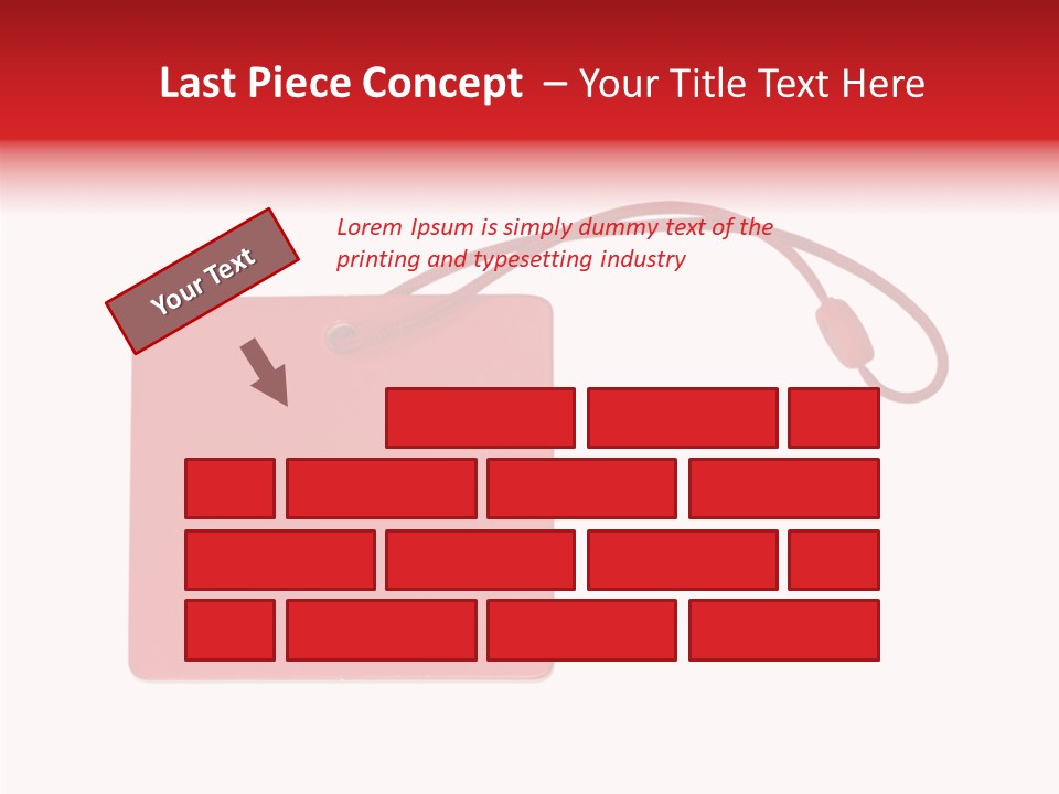 Isolated Paper Purchase PowerPoint Template