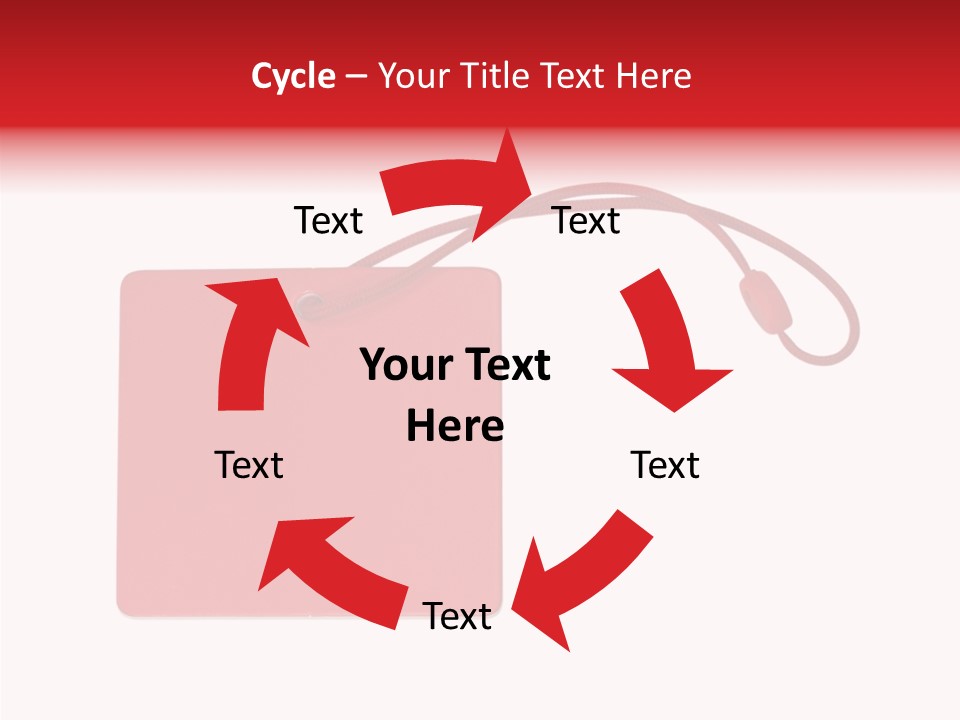 Isolated Paper Purchase PowerPoint Template