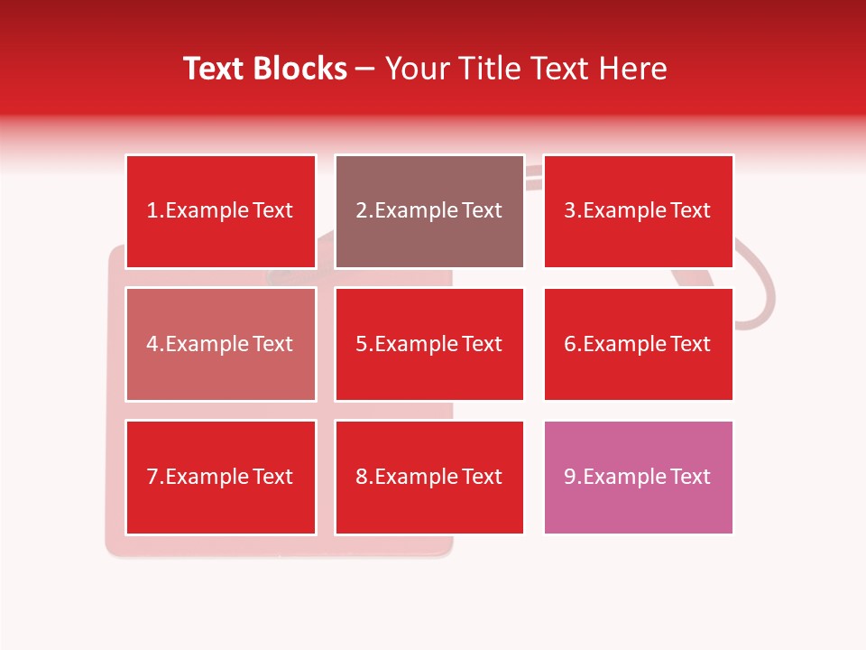 Isolated Paper Purchase PowerPoint Template