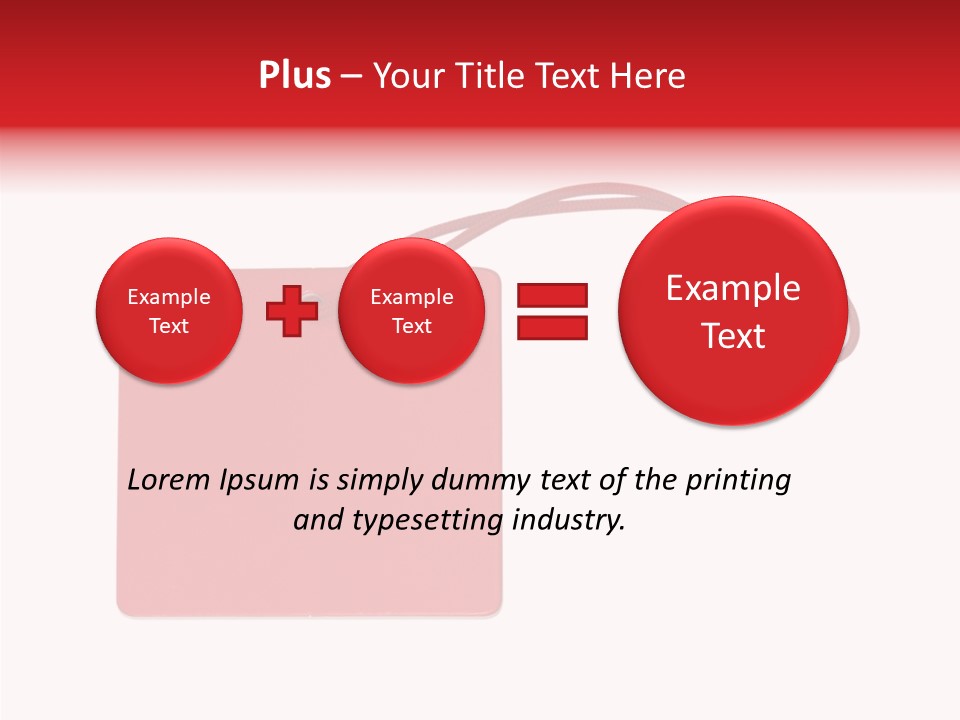 Isolated Paper Purchase PowerPoint Template