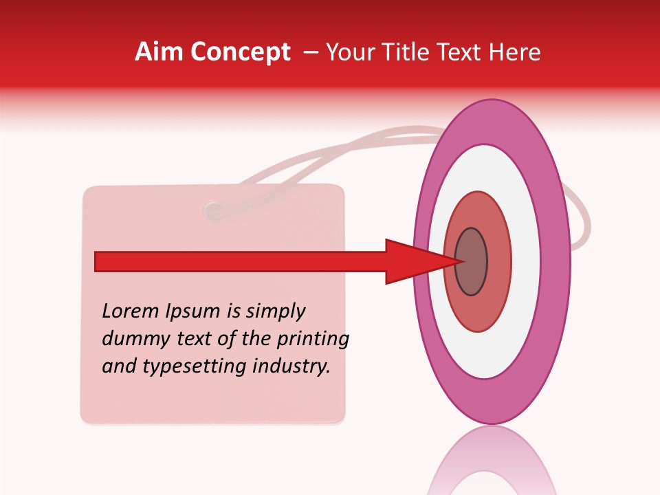 Isolated Paper Purchase PowerPoint Template