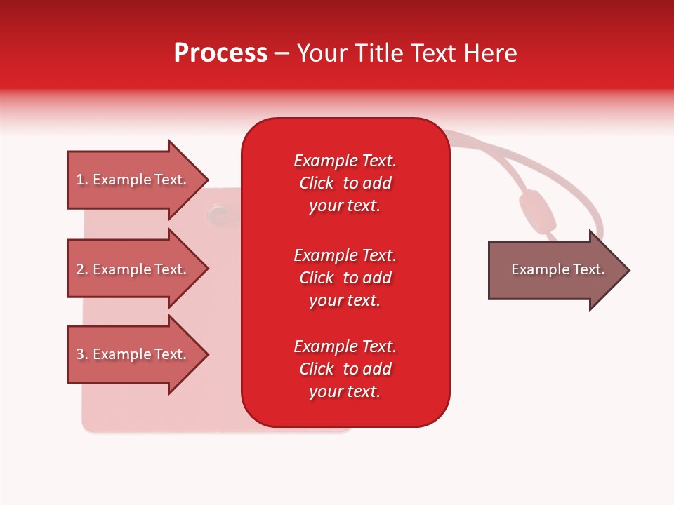 Isolated Paper Purchase PowerPoint Template