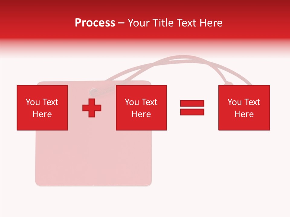 Isolated Paper Purchase PowerPoint Template