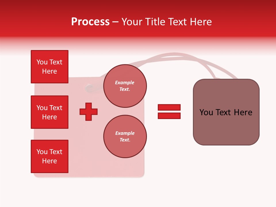 Isolated Paper Purchase PowerPoint Template