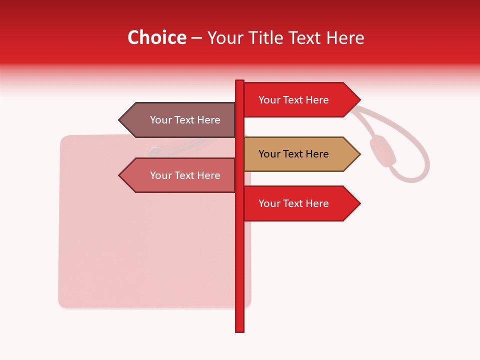 Isolated Paper Purchase PowerPoint Template