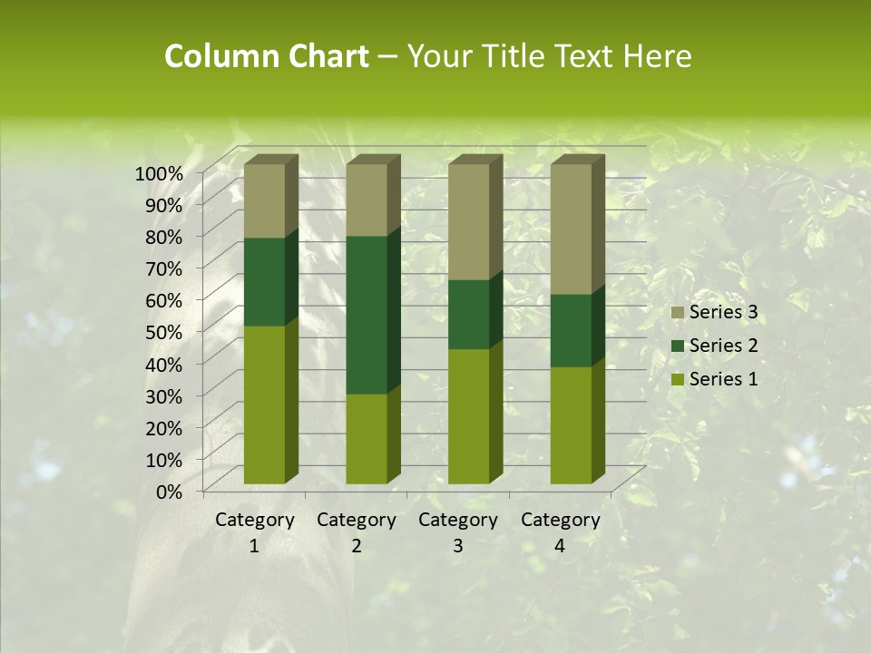 Branch Pattern Landscape PowerPoint Template