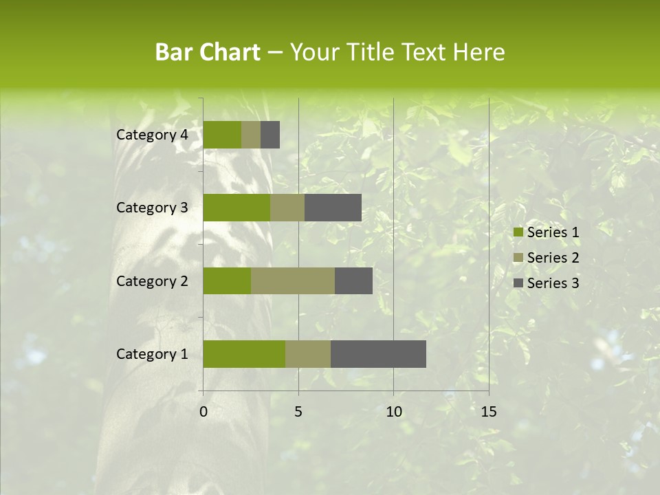 Branch Pattern Landscape PowerPoint Template