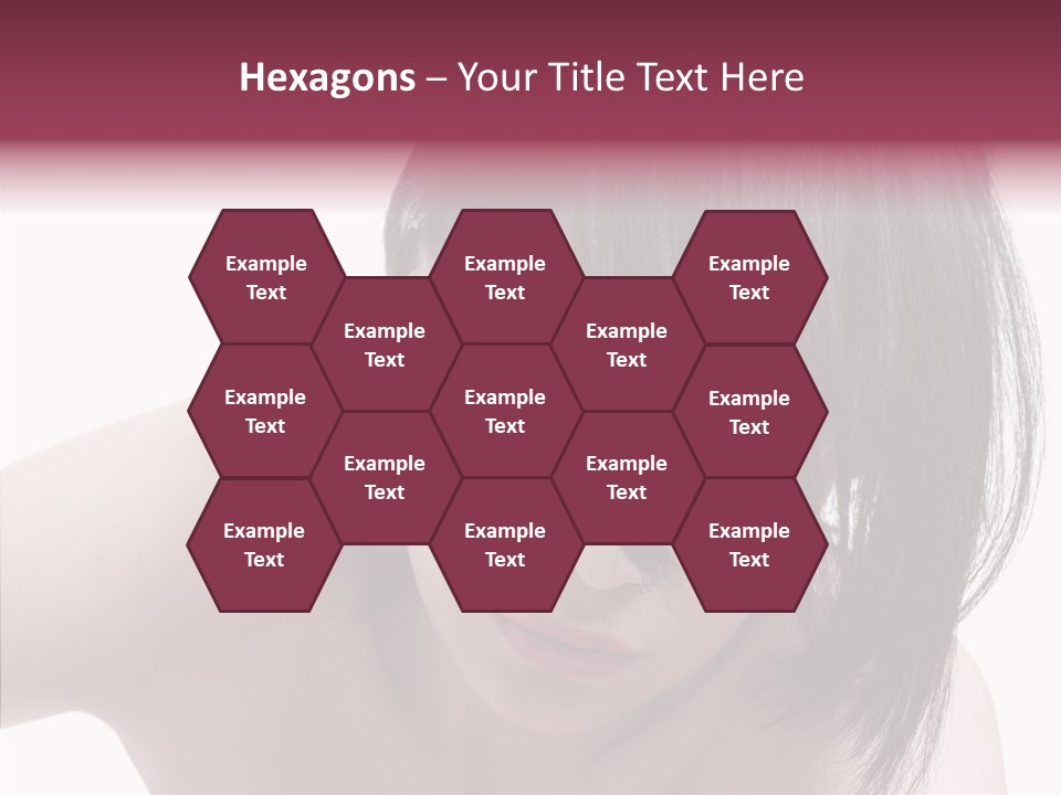 Female Teen Urban PowerPoint Template